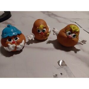 Vintage Playskool Potato‎ Head Kids 1986 Colecctibles Toys Lot Of 3